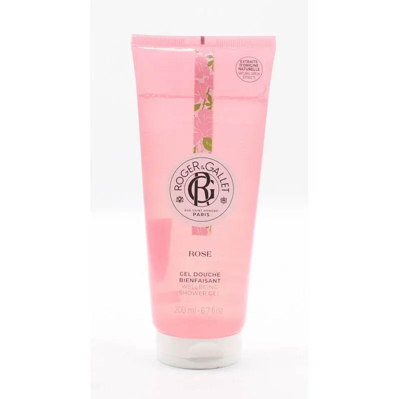Roger&Gallet Gel Douche Bienfaisant Rose 200ml - Univers Pharmacie