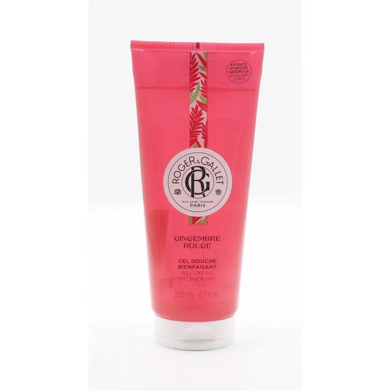 Roger&Gallet Gel Douche Bienfaisant Gingembre Rouge 200ml - Univers Pharmacie