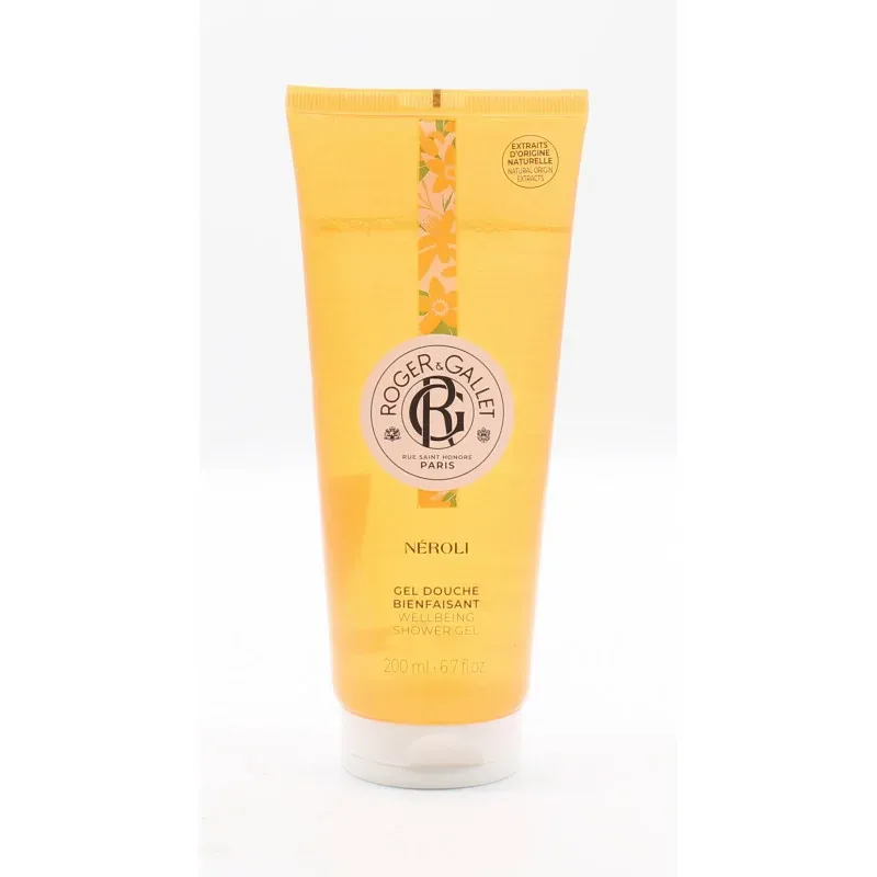 Roger&Gallet Gel Douche Bienfaisant Néroli 200ml - Univers Pharmacie