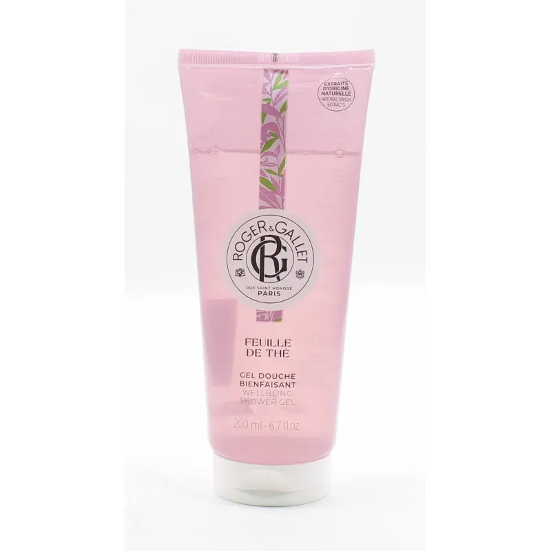 Roger&Gallet Gel Douche Bienfaisant Feuille de Thé 200ml
