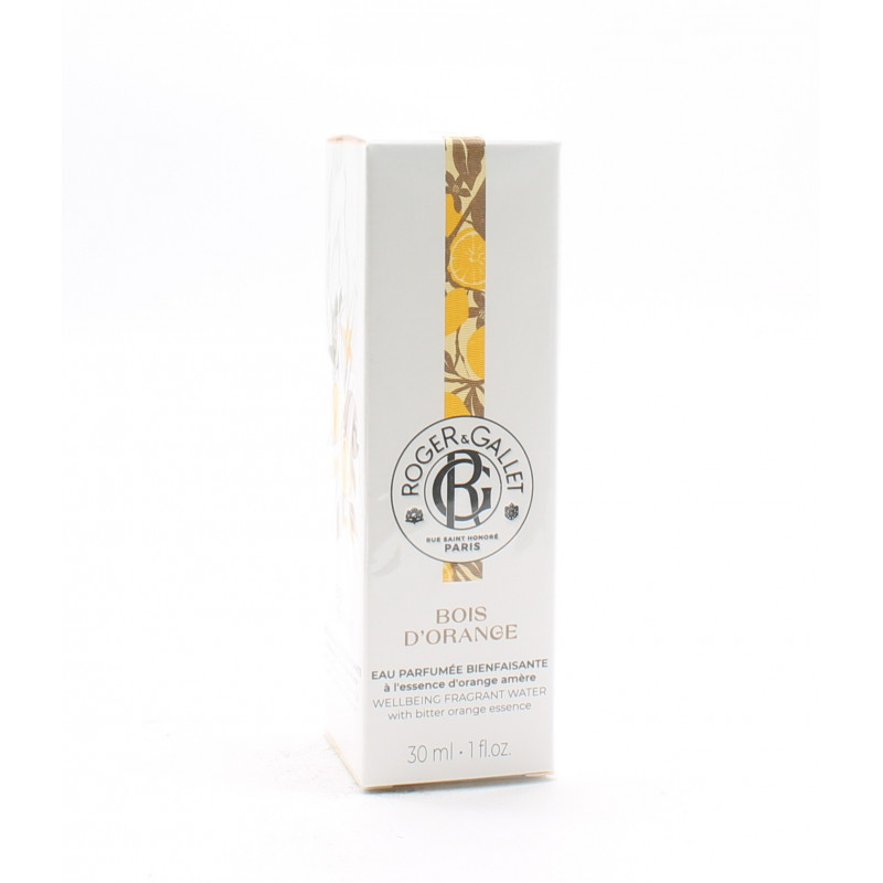 Roger&Gallet Eau Parfumée Bienfaisante Bois d'Orange 30ml - Univers Pharmacie Roger&Gallet Eau Parfumée Bienfaisante Bois d'Orange 30ml - Univers Pharmacie