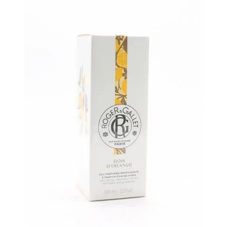 Roger&Gallet Eau Parfumée Bienfaisante Bois d'Orange 100ml - Univers Pharmacie