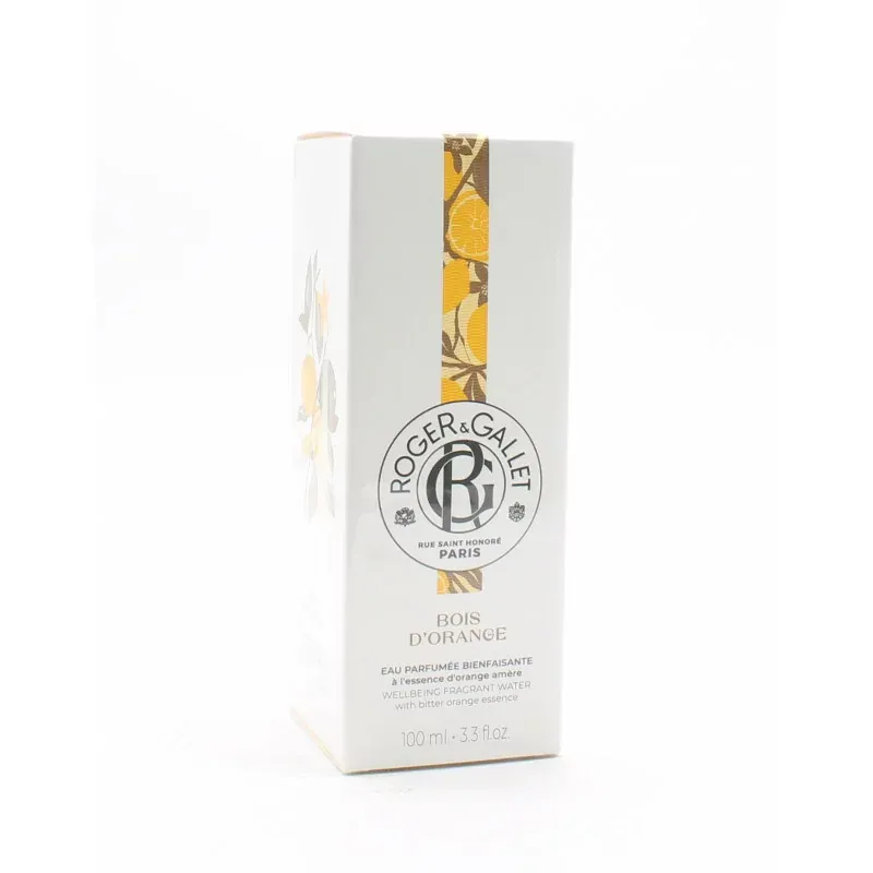 Roger&Gallet Eau Parfumée Bienfaisante Bois d'Orange 100ml - Univers Pharmacie