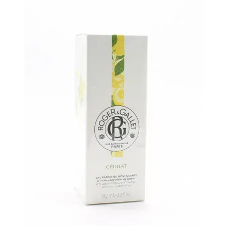 Roger&Gallet Eau Parfumée Bienfaisante Cédrat 100ml - Univers Pharmacie