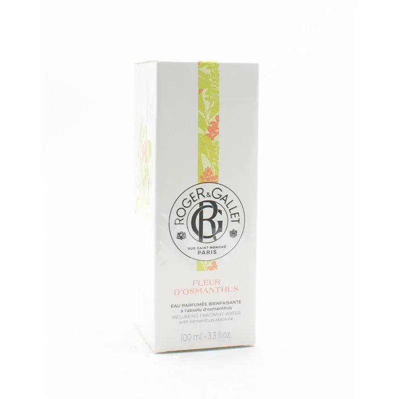 Roger&Gallet Eau Parfumée Bienfaisante Fleur d'Osmanthus 100ml - Univers Pharmacie