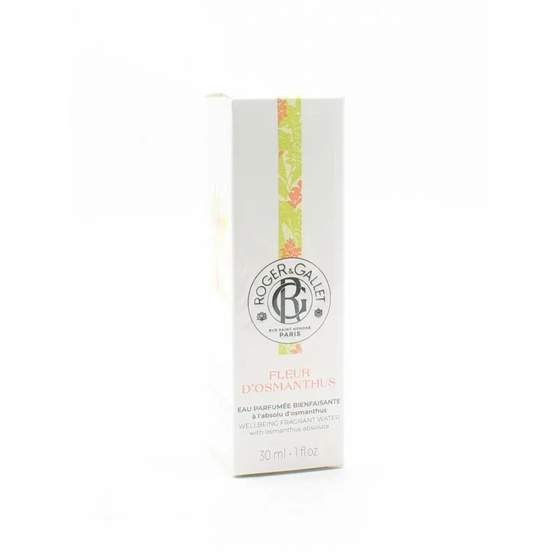Roger&Gallet Eau Parfumée Fleur d'Osmanthus 30ml - Univers Pharmacie