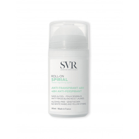 SVR Spirial Roll-on Déodorant Anti-transpirant 48h 50ml - Univers Pharmacie