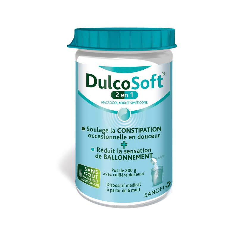 DulcoSoft 2en1 200g - Univers Pharmacie DulcoSoft 2en1 200g - Univers Pharmacie