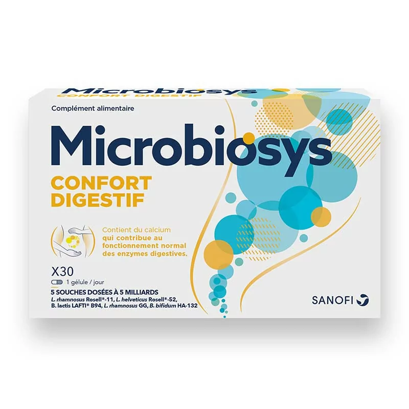 Microbiosys Confort Digestif 30 gélules