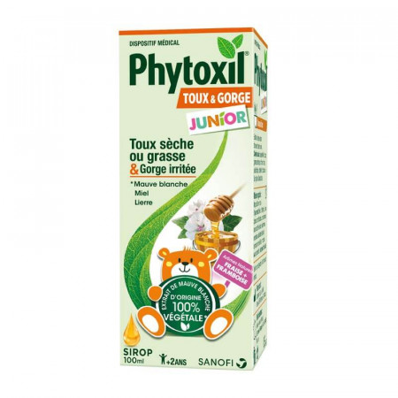 Phytoxil Junior Toux et Gorge 100ml - Univers Pharmacie