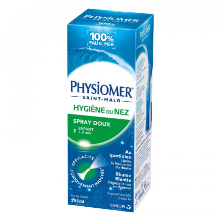 Physiomer Spray Doux Hygiène du Nez 135ml - Univers Pharmacie