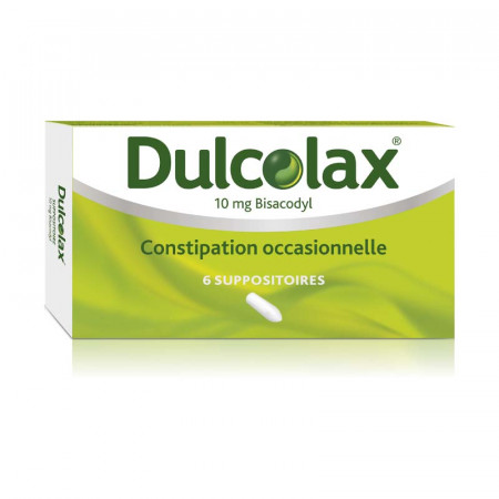 Dulcolax 10 mg 6 suppositoires - Univers Pharmacie