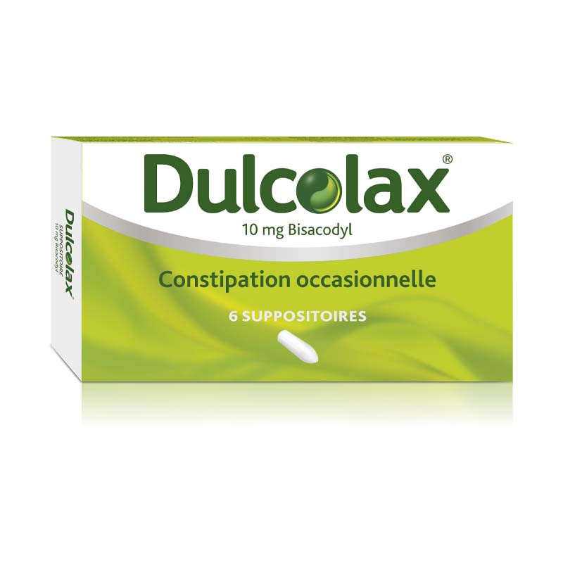 Dulcolax 10 mg 6 suppositoires - Univers Pharmacie