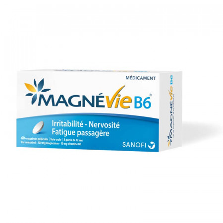 MagnéVie B6 60 comprimés - Univers Pharmacie