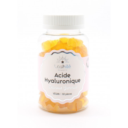 Lashilé Beauty Acide Hyaluronique 60 gummies - Univers Pharmacie