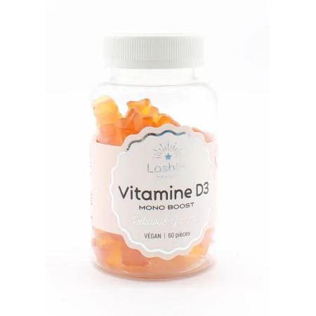 Lashilé Beauty Vitamine D3 60 gummies - Univers Pharmacie