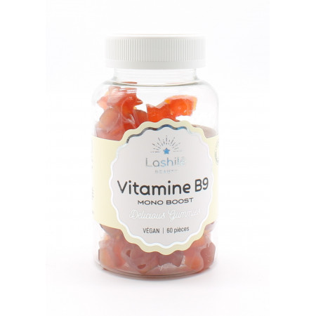 Lashilé Beauty Vitamine B9 60 gummies - Univers Pharmacie