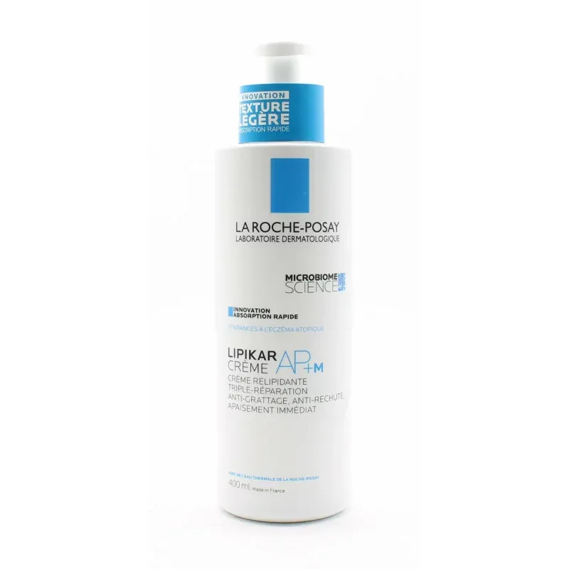 La Roche-Posay Lipikar AP+M Crème Relipidante 400ml - Univers Pharmacie