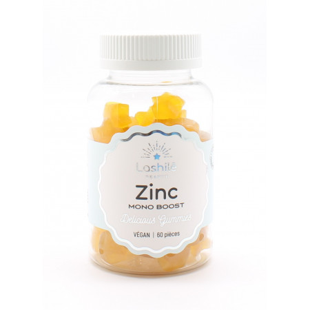 Lashilé Mono Boost Zinc 60 gummies - Univers Pharmacie