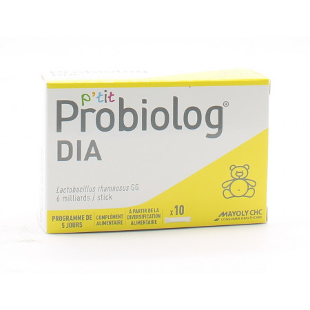 P'tit Probiolog DIA 10 sticks - Univers Pharmacie