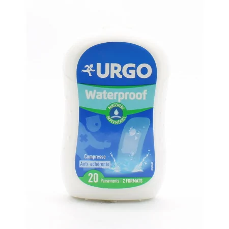 Urgo Waterproof 2 Formats 20 pansements - Univers Pharmacie