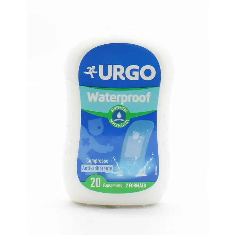 Urgo Waterproof 2 Formats 20 pansements - Univers Pharmacie