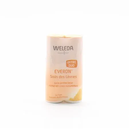 Weleda Everon Soin des Lèvres 2X4,8g - Univers Pharmacie