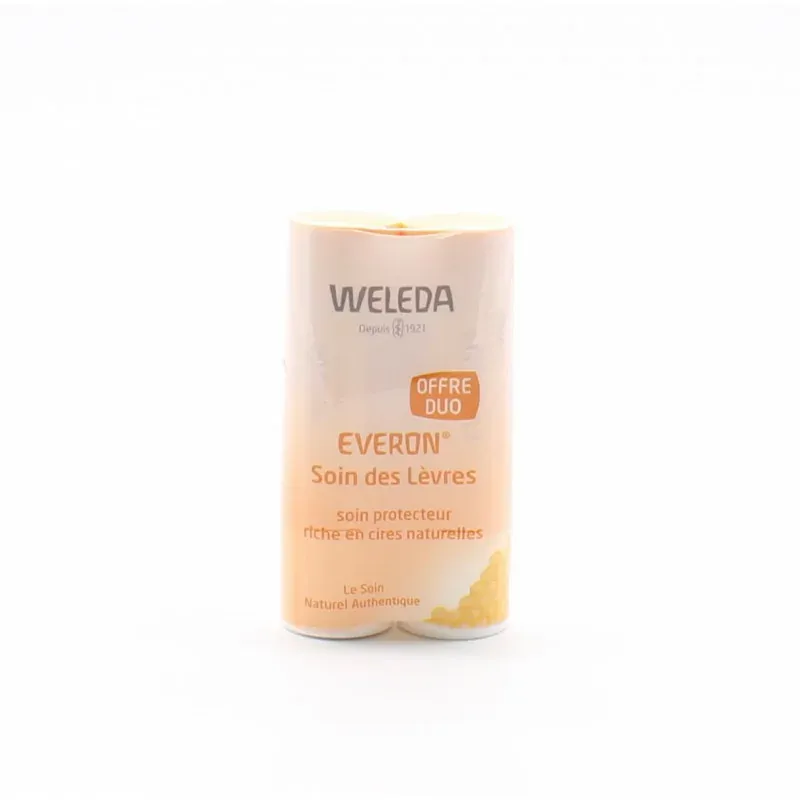 Weleda Everon Soin des Lèvres 2X4,8g - Univers Pharmacie