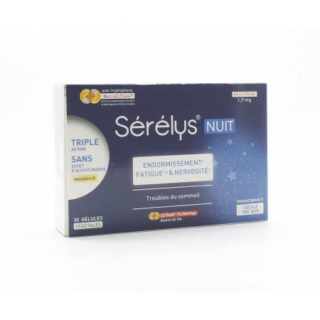 Sérélys Nuit 30 gélules - Univers Pharmacie
