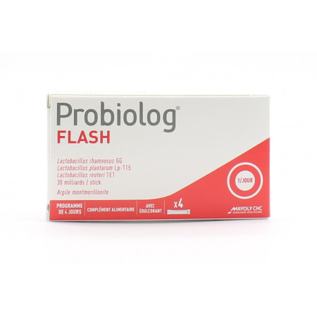 Probiolog Flash 4 sticks - Univers Pharmacie