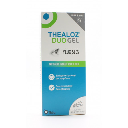 Thealoz Duo Gel Yeux Secs 10 unidoses - Univers Pharmacie