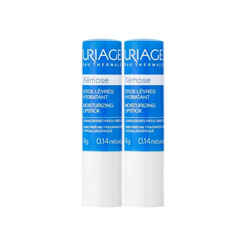 Uriage Xémose Stick Lèvres Hydratant 2X4g - Univers Pharmacie