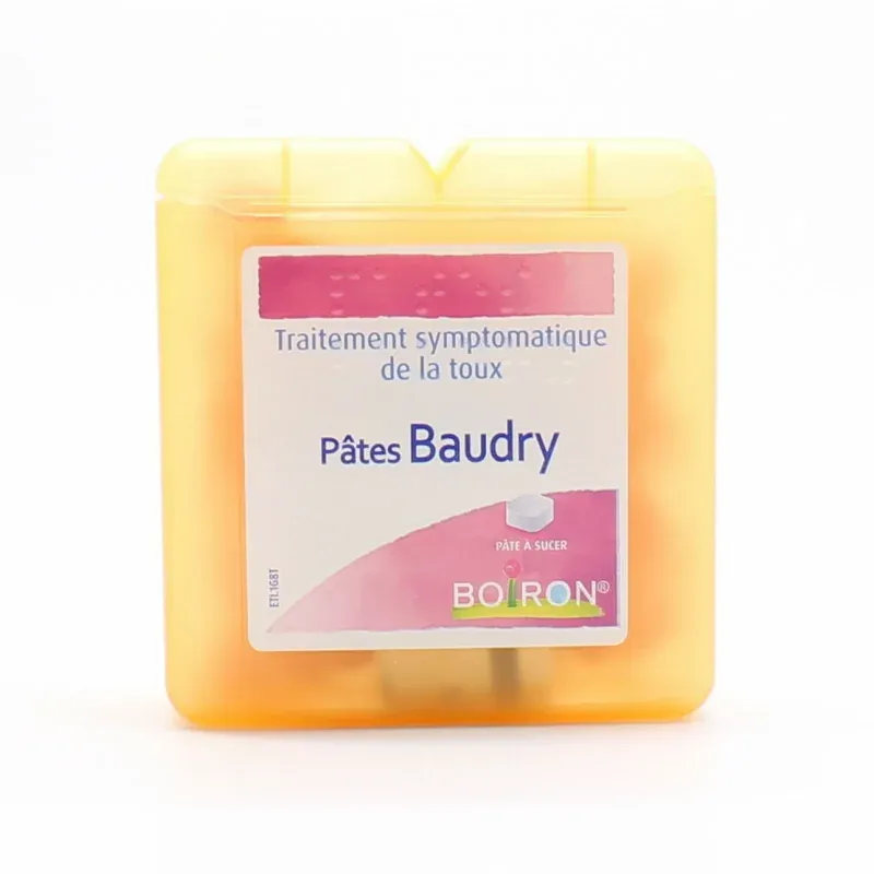 Boiron Baudry Pâtes à Sucer - Univers Pharmacie