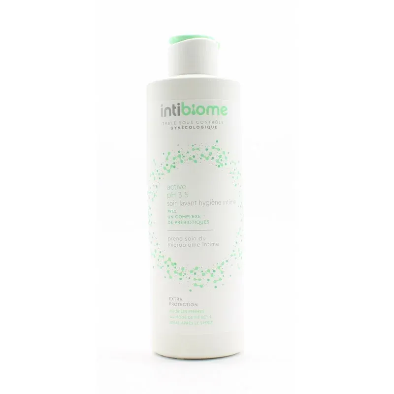 Intibiome Active pH 3.5 Soin Lavant Hygiène Intime 250ml - Univers Pharmacie