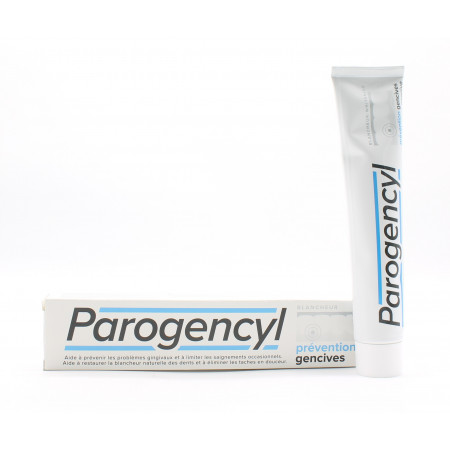 Parogencyl  Dentifrice Blancheur Prévention Gencives 75ml - Univers Pharmacie