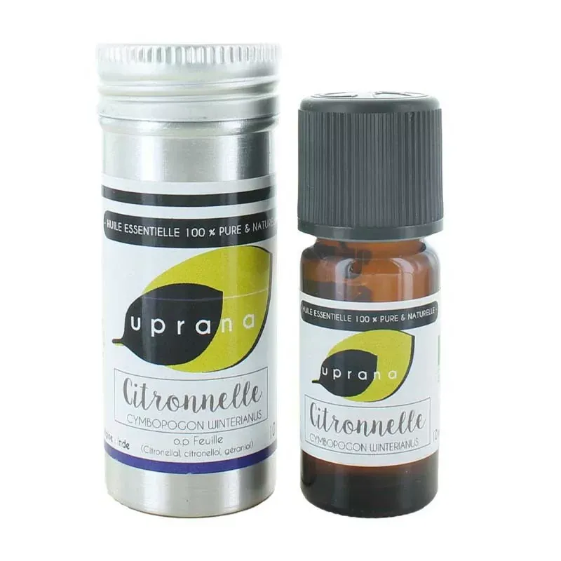 Uprana Huile Essentielle Citronnelle 10ml - Univers Pharmacie