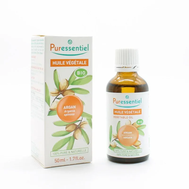 Puressentiel Huile Végétale Bio Argan 50ml - Univers Pharmacie