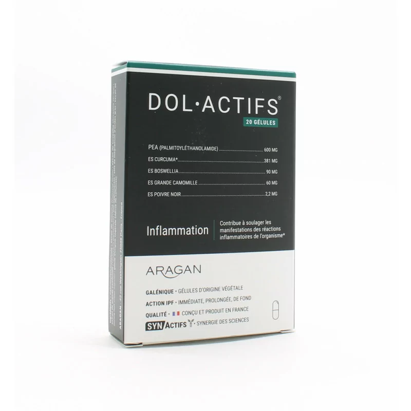 SynActifs DolActifs 20 gélules - Univers Pharmacie