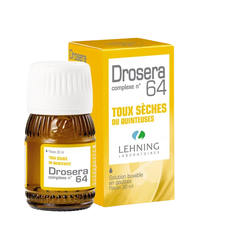 Lehning Complexe Drosera N°64 30ml - Univers Pharmacie Lehning Complexe Drosera N°64 30ml - Univers Pharmacie