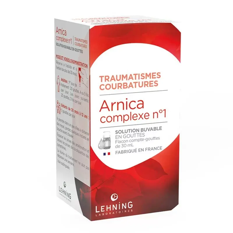 Lehning Arnica Complexe n°1 30ml - Univers Pharmacie