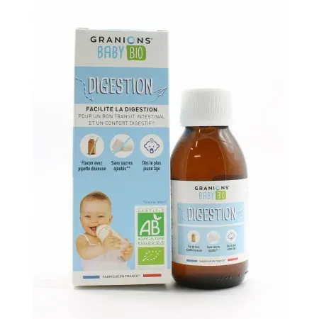 Granions Baby Bio Digestion Sirop 125ml - Univers Pharmacie