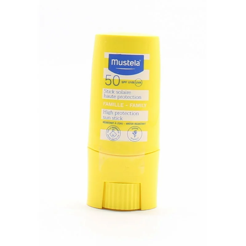 Mustela Stick Solaire Haute Protection SPF50 9ml - Univers Pharmacie