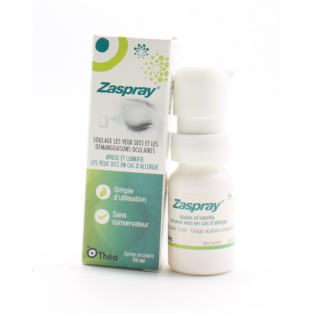 Zaspray Spray Oculaire 10ml - Univers Pharmacie