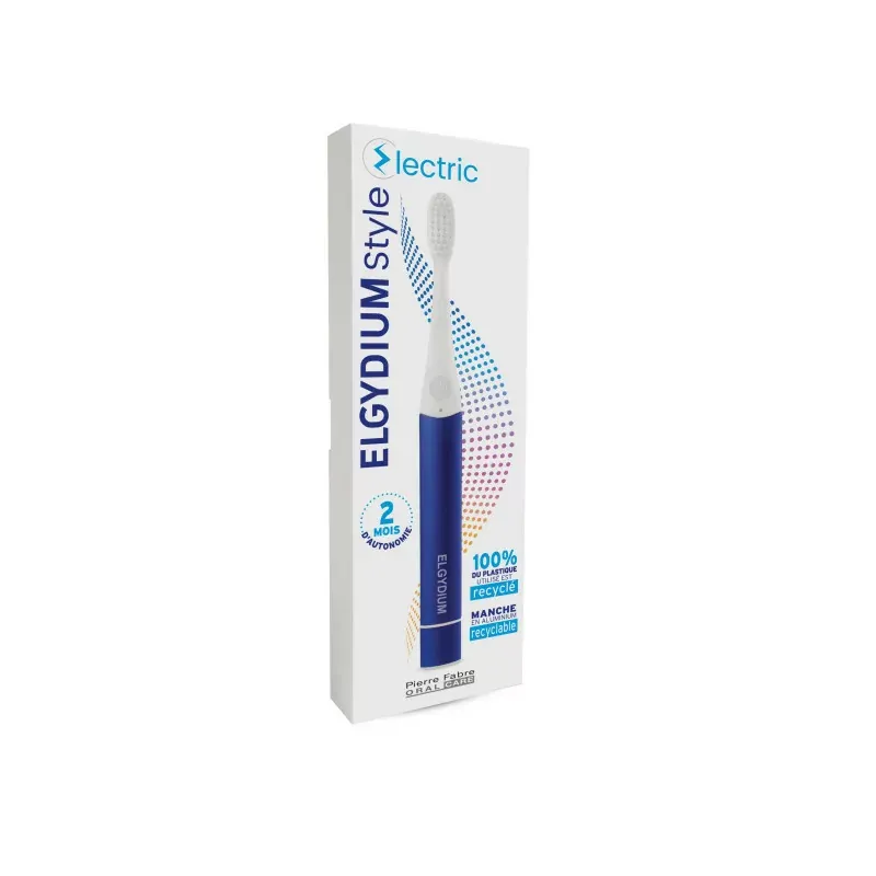 Elgydium Style Electric Brosse à Dents Electrique Bleu