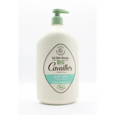 Cavaillès Gel Bain Douche Bio Aloe Vera 1L - Univers Pharmacie