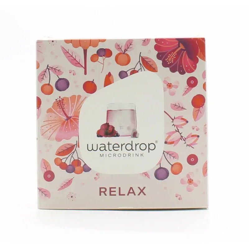 Waterdrop Relax Microdrink 2g x12 - Univers Pharmacie Waterdrop Relax Microdrink 2g x12 - Univers Pharmacie