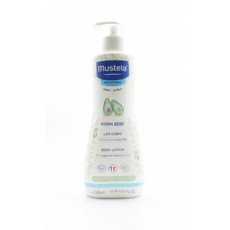 Mustela Lait Corps Hydra Bébé 500ml - Univers Pharmacie