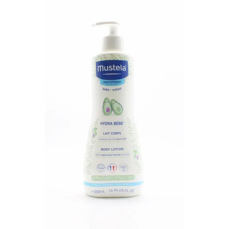 Mustela Lait Corps Hydra Bébé 500ml - Univers Pharmacie