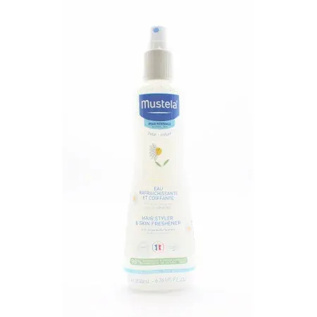 Mustela Eau Rafraîchissante et Coiffante 200ml - Univers Pharmacie