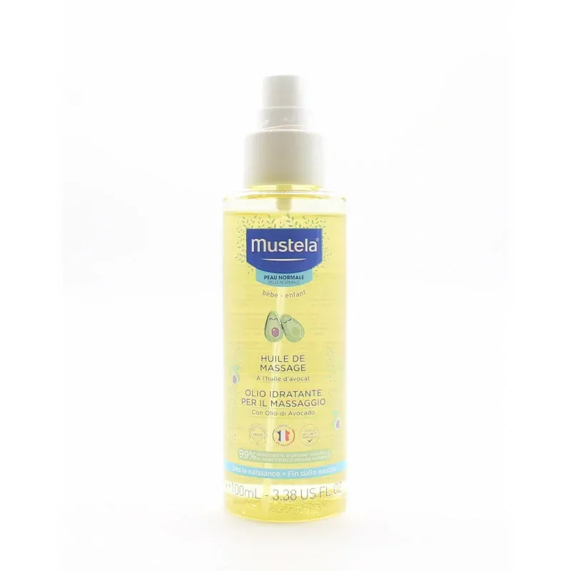 Mustela Huile de Massage 100ml - Univers Pharmacie Mustela Huile de Massage 100ml - Univers Pharmacie